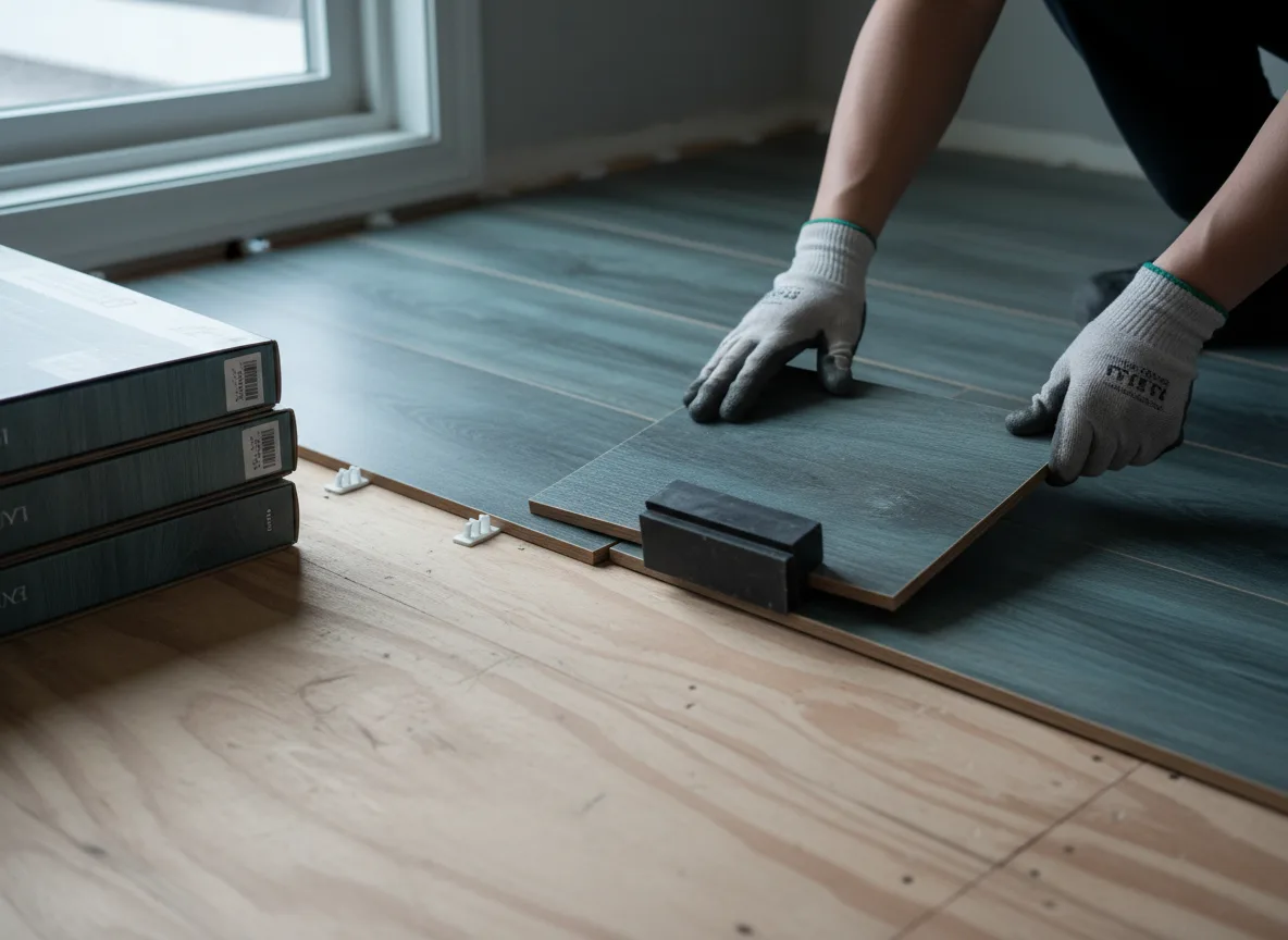 Luxury Vinyl Plank Installation company in Scenic, SD